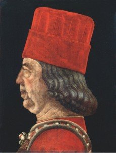 Portrait of Duke Borso d'Este