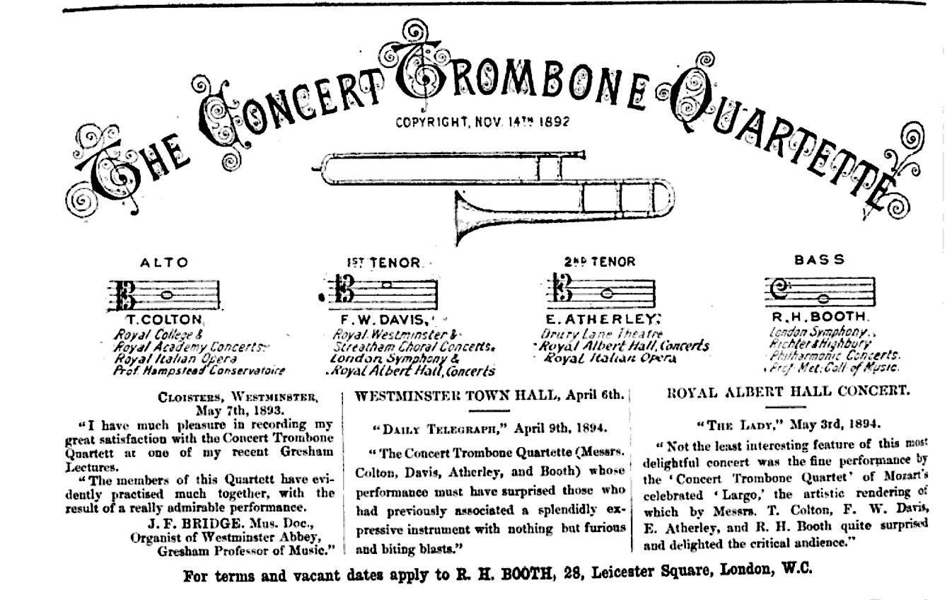 trombone quartette