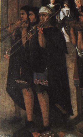 Procession color detail