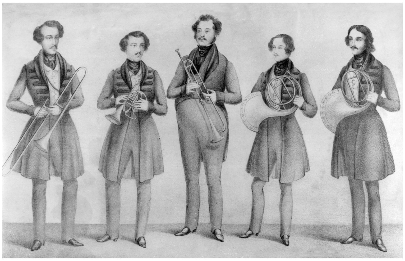 distin family c1840 print