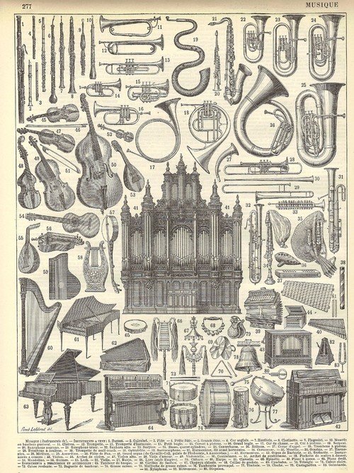 antique french engraving